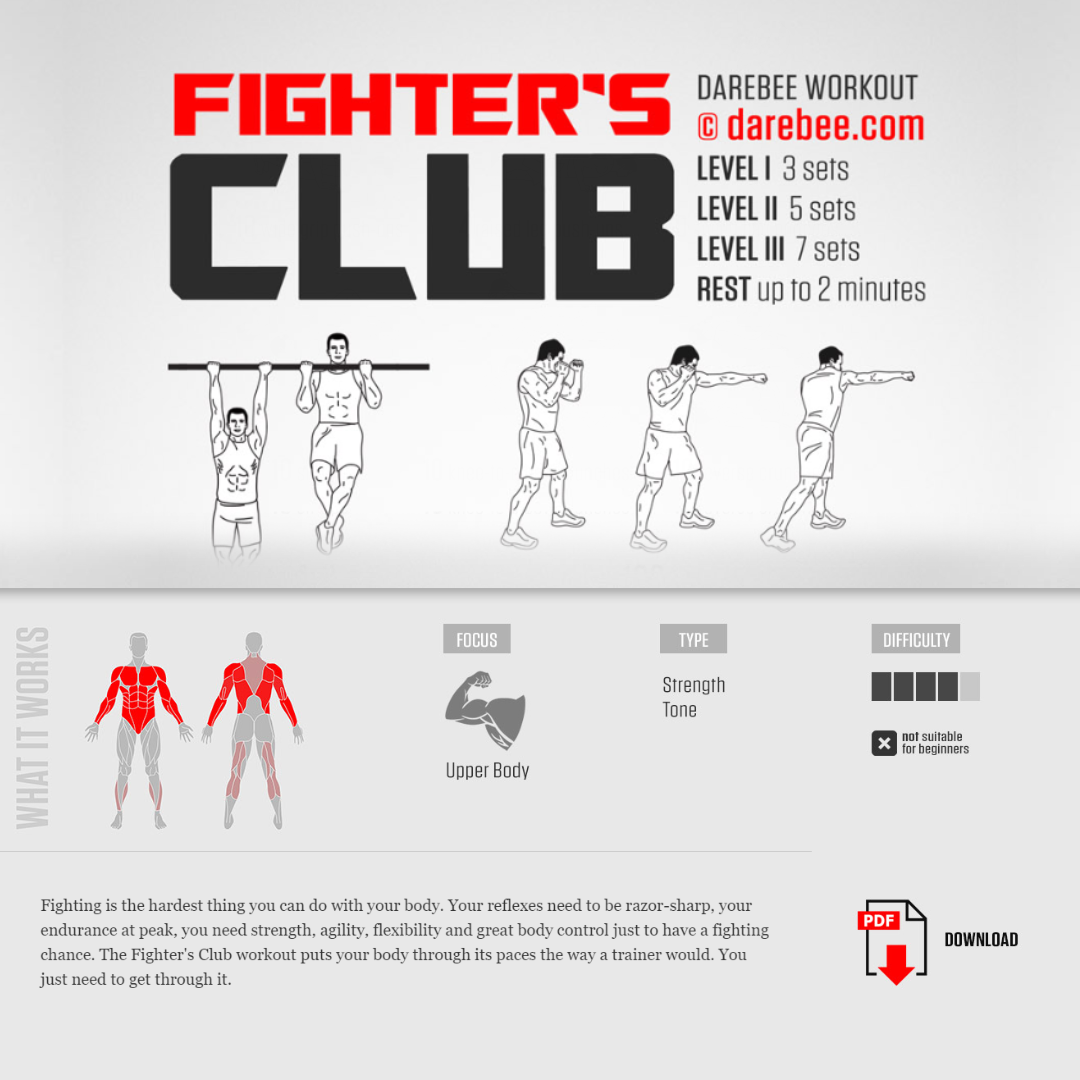 #PreGaming: DAREBEE Fighter’s Club Workout