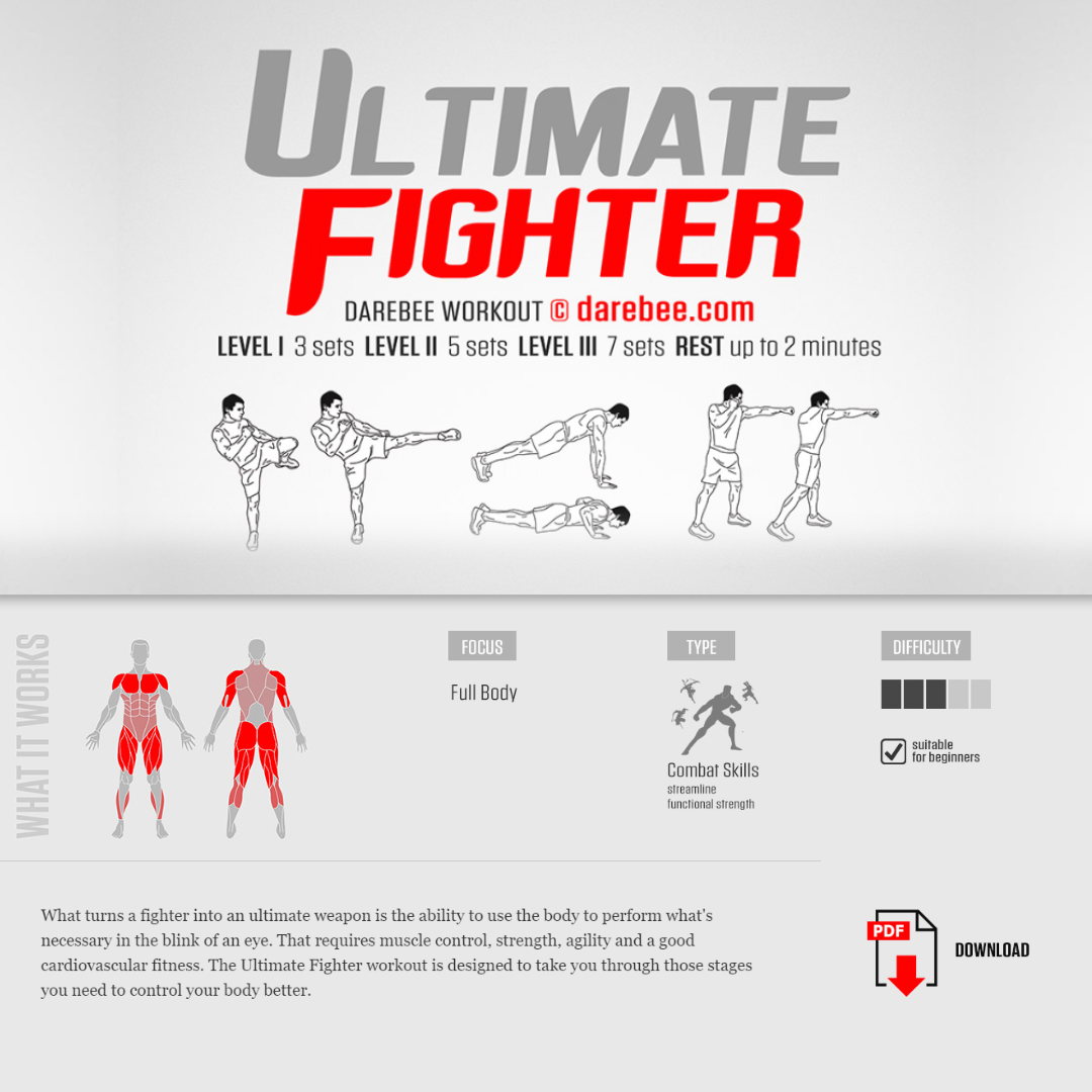 #PreGaming: DAREBEE Ultimate Fighter Workout